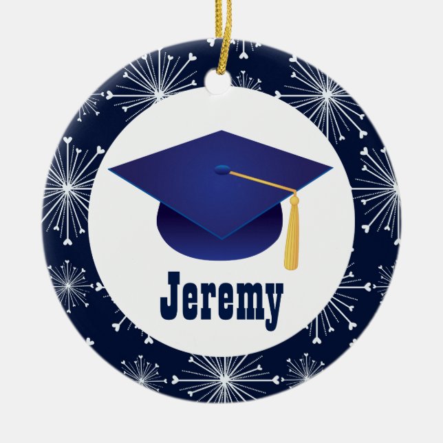 Personalised Graduation Gift Ornament (Front)