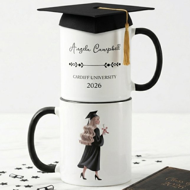 Personalised Graduation Gifts Celebration She Did  Mug (Creator Uploaded)