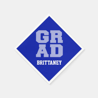 Personalised Graduation Ideas Napkins