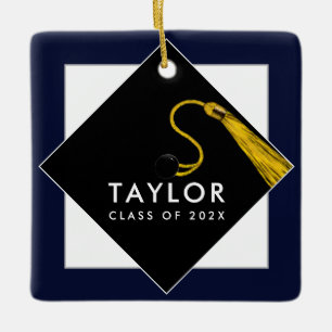 Personalised Graduation Keepsake Ceramic Ornament