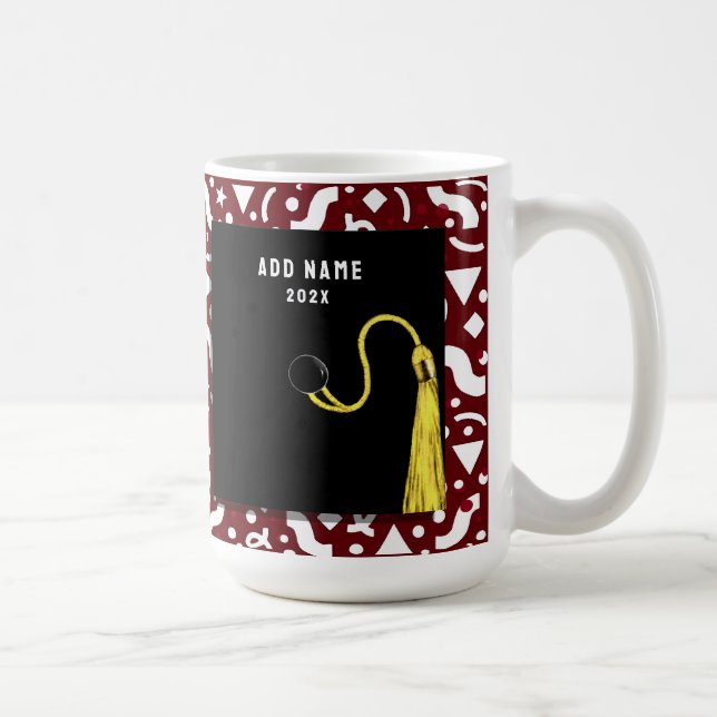 Personalised Graduation Keepsake Coffee Mug (Right)