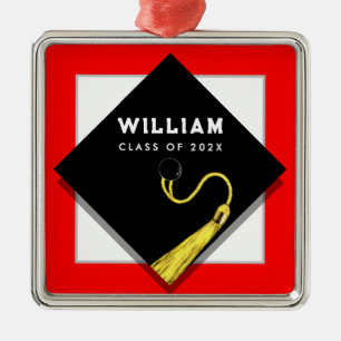 Personalised Graduation Keepsake Gift 2026 Metal Ornament