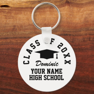 Personalised graduation keychains for graduates