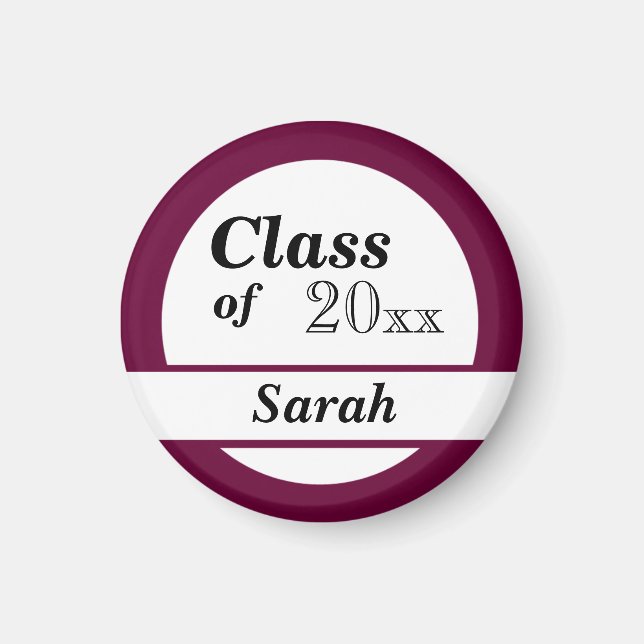 Personalised Graduation Magnets (Front)