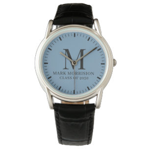 Personalised Graduation Monogram Class Year Watch