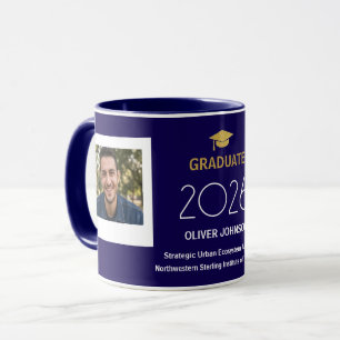Personalised Graduation Mug with Text and Photos
