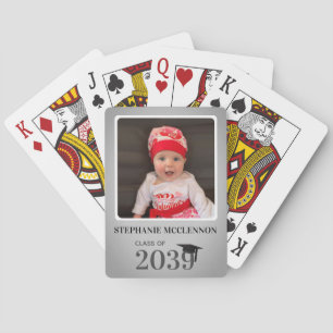 Personalised Graduation Party Favour Playing Cards
