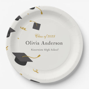 Personalised Graduation Party Paper Plate
