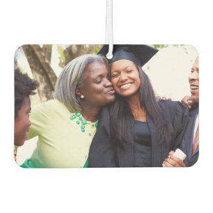 Personalised Graduation Photo Keepsake Memory Gift Car Air Freshener