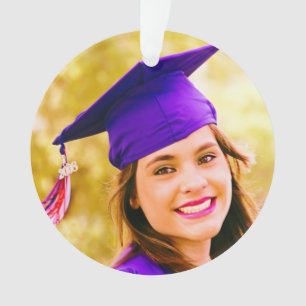 Personalised Graduation Photo Ornament
