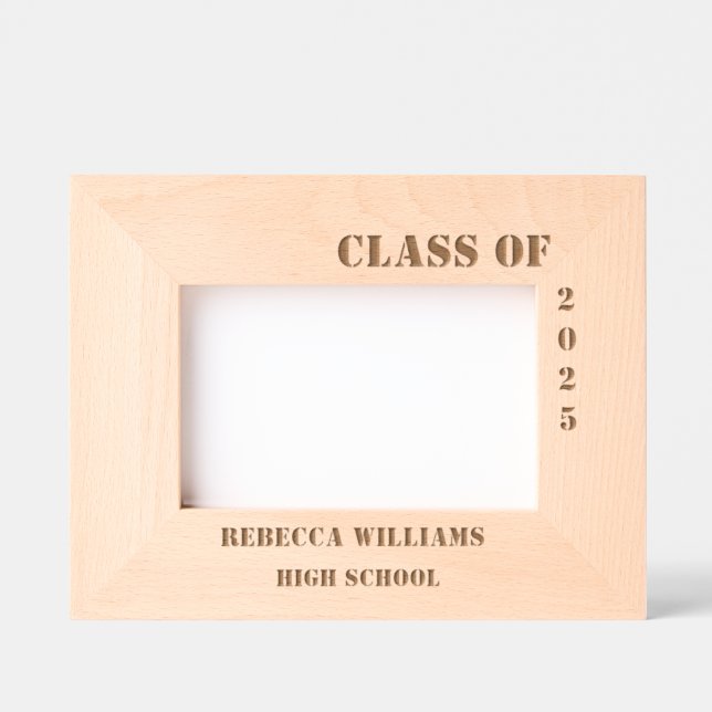 Personalised Graduation Picture Frame by Lifetime  (Front)