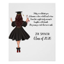 Personalised Graduation Poster