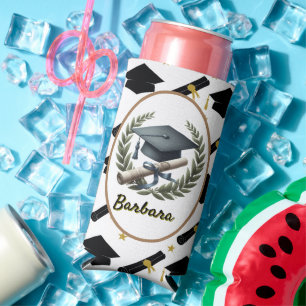 Personalised Graduation  Seltzer Can Cooler