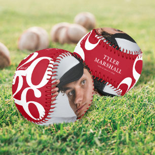 Personalised Graduation Senior 2025 Photo Baseball