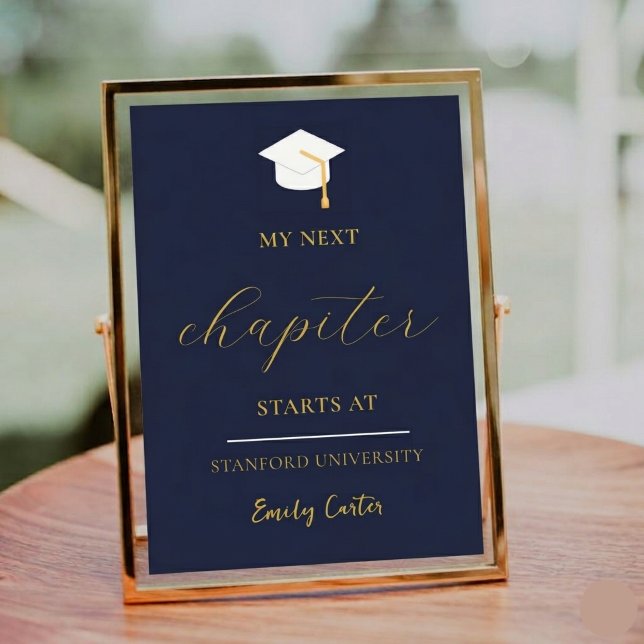 Personalised Graduation Tabletop Sign Class of 202 Plaque (Creator Uploaded)