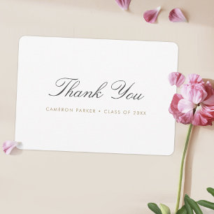 Personalised Graduation Thank You Card
