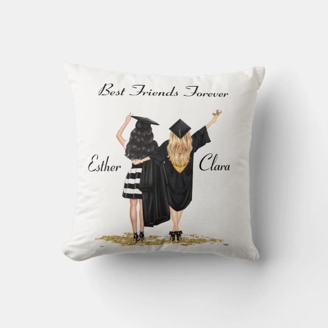 Personalised Graduation Throw Pillow (Front)