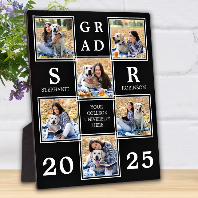 Personalised Graduation Unique Photo Collage Plaque (Creator Uploaded)