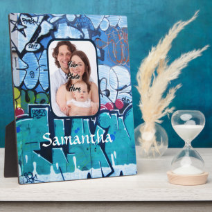 Personalised graffiti plaque