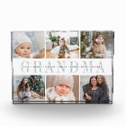 Personalised Grandchildren Photo Collage Block