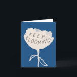 Personalised Granddaughter 18th Birthday Card<br><div class="desc">A personalised birthday card to encourage someone on their special day with this message: keep blooming!</div>