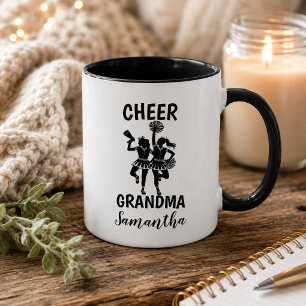 Personalised Grandma Cheerleader Mug
