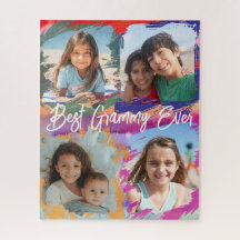 Personalised Grandma Gift Grandkids Fun Photo