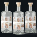 Personalised Grandma Liquor Label | Custom Photos<br><div class="desc">"Make Grandma’s favourite bottle extra special with a Personalised Liquor Label featuring your custom photos and heartfelt messages. Whether it’s for her birthday,  holidays,  or a fun family celebration,  this unique label adds a personal touch that’s sure to bring smiles and cheers."</div>