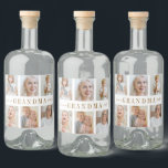 Personalised Grandma Liquor Label | Custom Photos<br><div class="desc">"Make Grandma’s favourite bottle extra special with a Personalised Liquor Label featuring your custom photos and heartfelt messages. Whether it’s for her birthday,  holidays,  or a fun family celebration,  this unique label adds a personal touch that’s sure to bring smiles and cheers."</div>