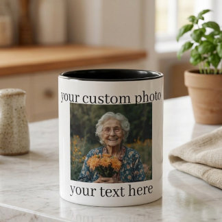 Personalised Grandma Mug Custom Photo Gift