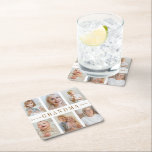 Personalised Grandma Paper Coaster | Custom Photos<br><div class="desc">"Add a personal touch to Grandma’s table with our Personalised Paper Coasters featuring your favourite photos! Perfect for protecting her surfaces with love and style,  these custom coasters turn everyday moments into heartwarming keepsakes."</div>