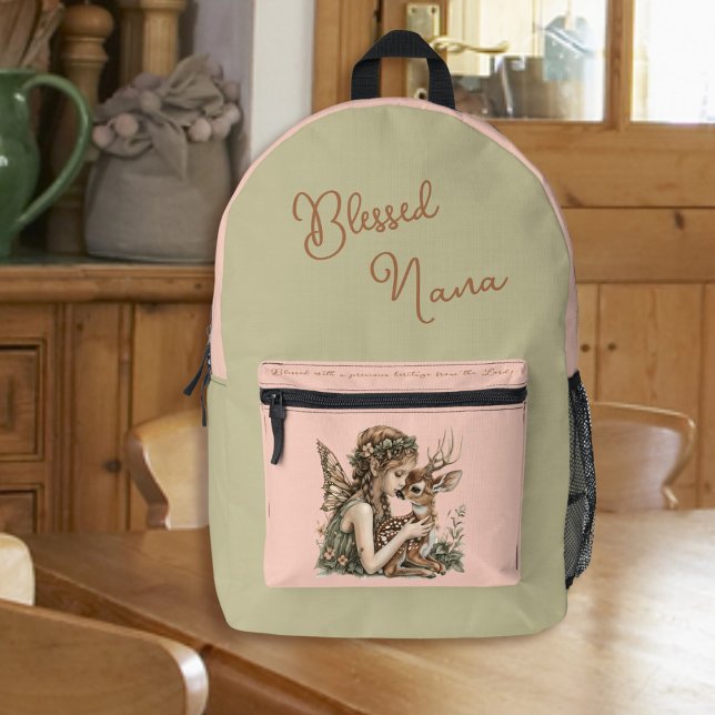 Personalised Grandmother Nana Diaper Bag Backpack (Creator Uploaded)