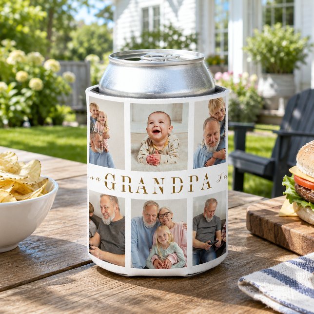 Personalised Grandpa Can Cooler (Creator Uploaded)