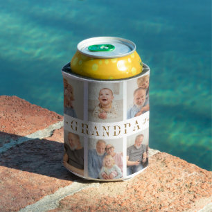 Personalised Grandpa Can Cooler