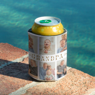 Personalised Grandpa Can Cooler