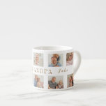 Personalised Grandpa Espresso Mug | Custom Photos<br><div class="desc">"Small in size,  big on love. This Personalised Grandpa Espresso Mug is the perfect way to give Grandpa his daily shot of espresso—with a personal touch! Customise it with your favourite photos and a heartfelt message to create a unique gift that brings a smile with every sip."</div>