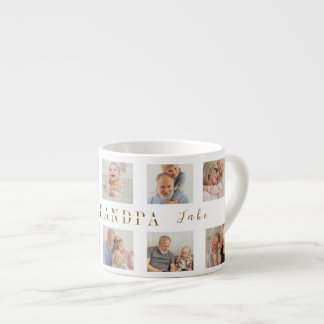 Personalised Grandpa Espresso Mug | Custom Photos