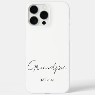 Personalised “Grandpa Est. [Year]” -  iPhone 16 Pro Max Case