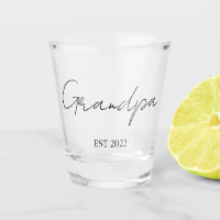 Personalised “Grandpa Est. [Year]” Shot Glass