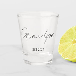 Personalised “Grandpa Est. [Year]” Shot Glass