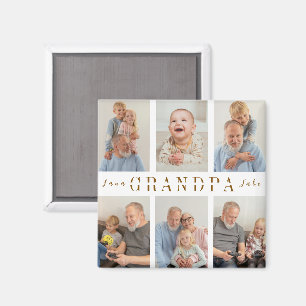 Personalised Grandpa Magnet Grandparents Day