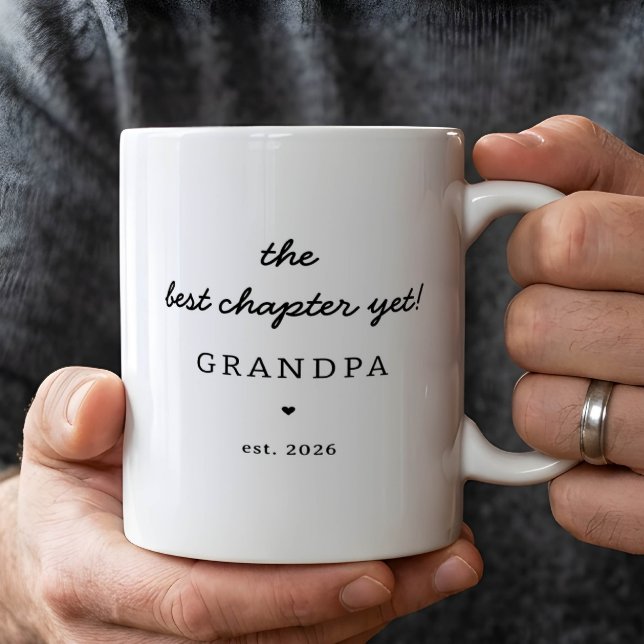 Personalised Grandpa Mug Best Chapter Yet (Creator Uploaded)