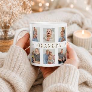 Personalised Grandpa Mug Custom Photos