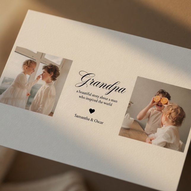 Personalised Grandpa Photo Card  (Creator Uploaded)