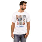 Personalised Grandpa Photo Collage T-Shirt