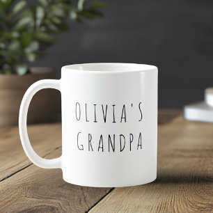 Personalised Grandpa Photo   Gift for Grandpa Coffee Mug