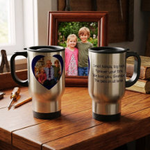 Personalised Grandpa Photo Mug with Family Poem