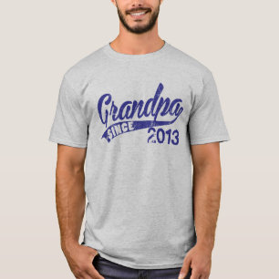 Personalised Grandpa Since Year T-Shirt