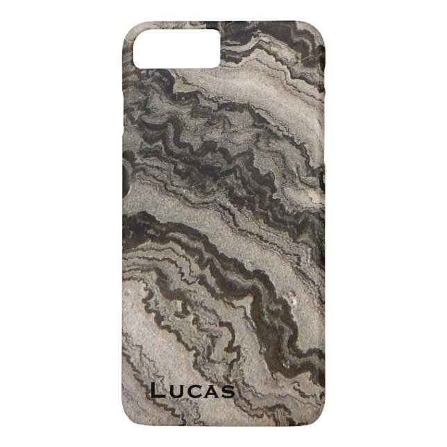 Personalised Granite Swirls iPhone 7 Plus Case-Mate iPhone Case (Back)