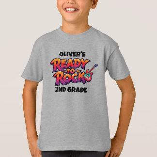 Personalised Graphic Kid T-shirt - Back To School